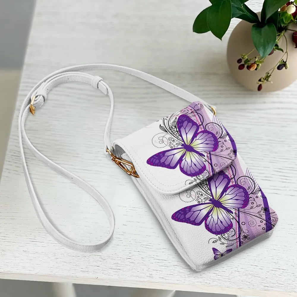 WIRESTER Small Crossbody Cell Phone Bag, Cute Shoulder Bag, Fashionable Bag for Walking, Traveling, Shopping, Working