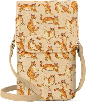 WIRESTER Small Crossbody Cell Phone Bag, Cute Shoulder Bag, Fashionable Bag for Walking, Traveling, Shopping, Working