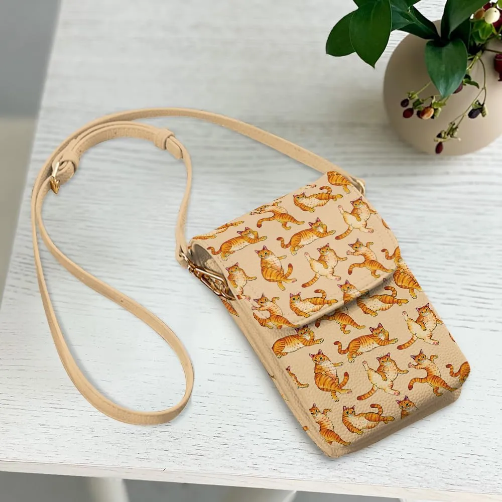 WIRESTER Small Crossbody Cell Phone Bag, Cute Shoulder Bag, Fashionable Bag for Walking, Traveling, Shopping, Working