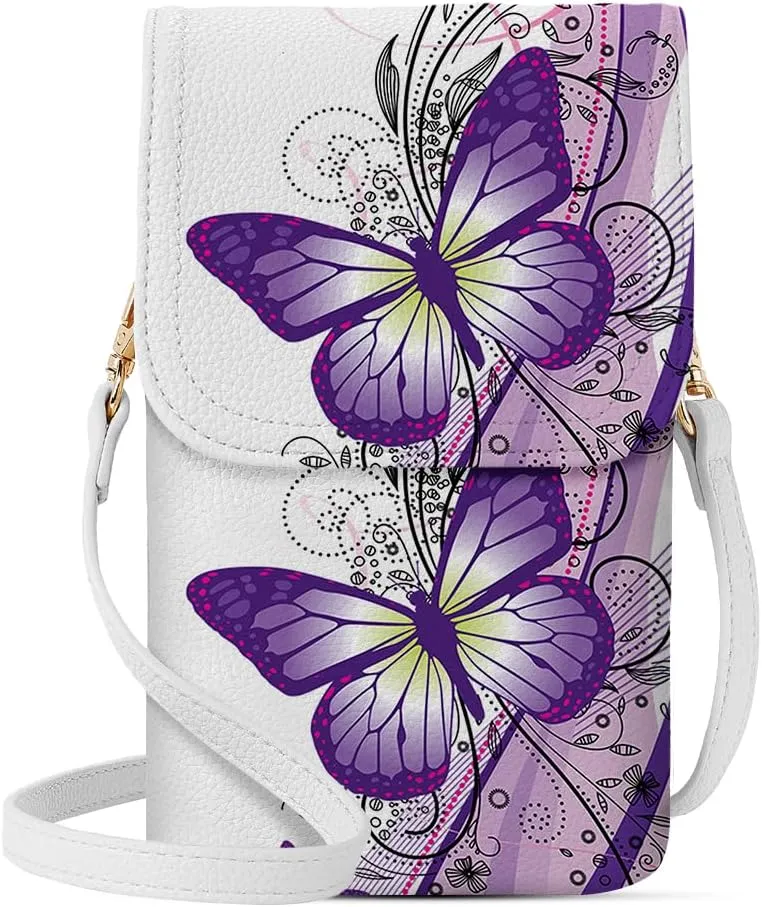 WIRESTER Small Crossbody Cell Phone Bag, Cute Shoulder Bag, Fashionable Bag for Walking, Traveling, Shopping, Working