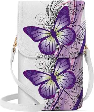 WIRESTER Small Crossbody Cell Phone Bag, Cute Shoulder Bag, Fashionable Bag for Walking, Traveling, Shopping, Working