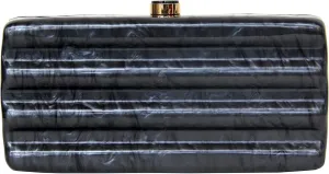 Women Acrylic Clutch Purse Marbled Evening Shoulder Bag for Wedding Cocktail Party Prom