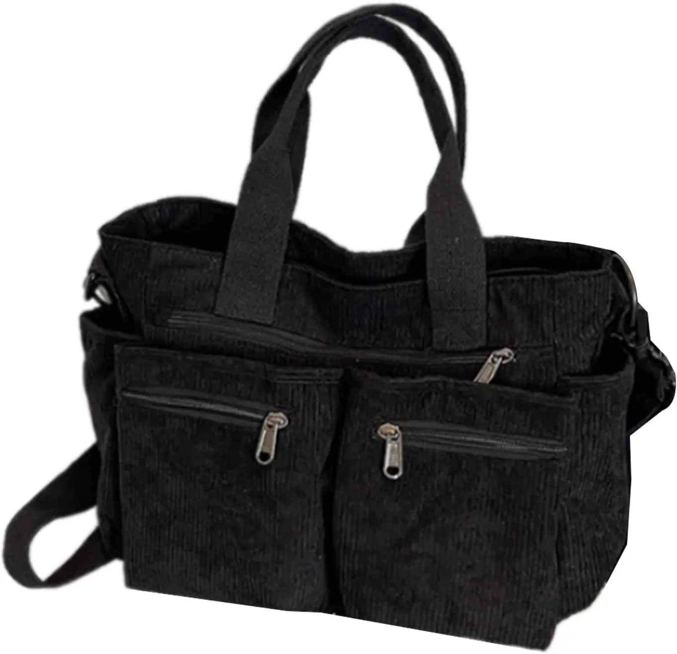 Women Corduroy Shoulder Bag Fashion Cord Handbag Large Capacity Crossbody Bag Shopping Bag Korean Styles Messengers Bag
