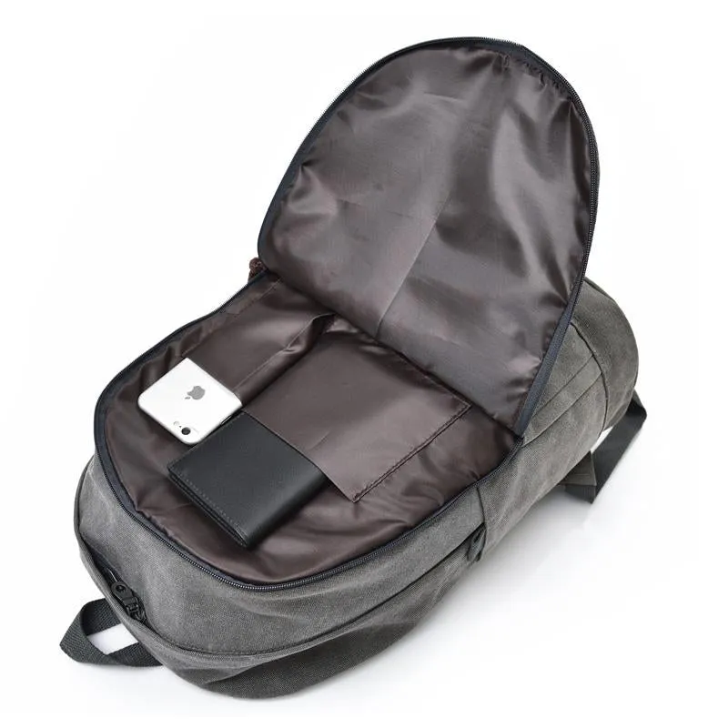 Women Men Canvas Backpack Bags On Sale