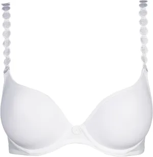 Women's -0826 Tom Fiberfill Convertible Underwire Bra 012, White, 38C