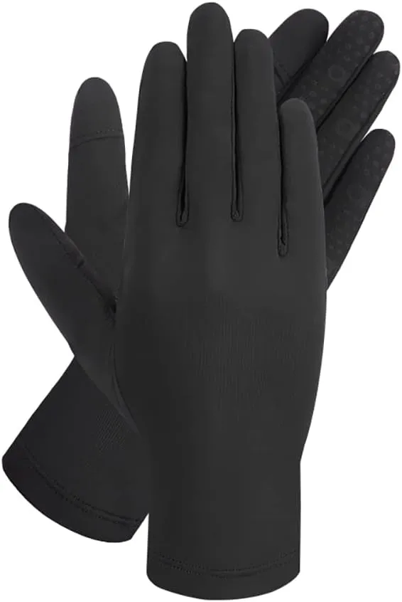 Women's Anti-UV Gloves Sun Protective UPF 50  Full Finger Summer Gloves Touchscreen for Golf Driving Hiking Riding SLM3M113