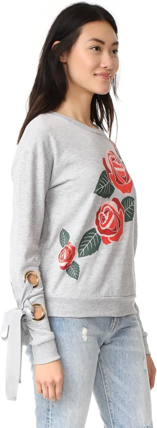 Women's Beauty and The Beast Once Upon A Time Applique Sweatshirt