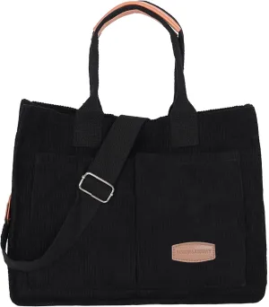 Womens Corduroy Tote Bag with Pockets Fall Winter Fashion Crossbody Bag Cute Handbag Charm Satchel
