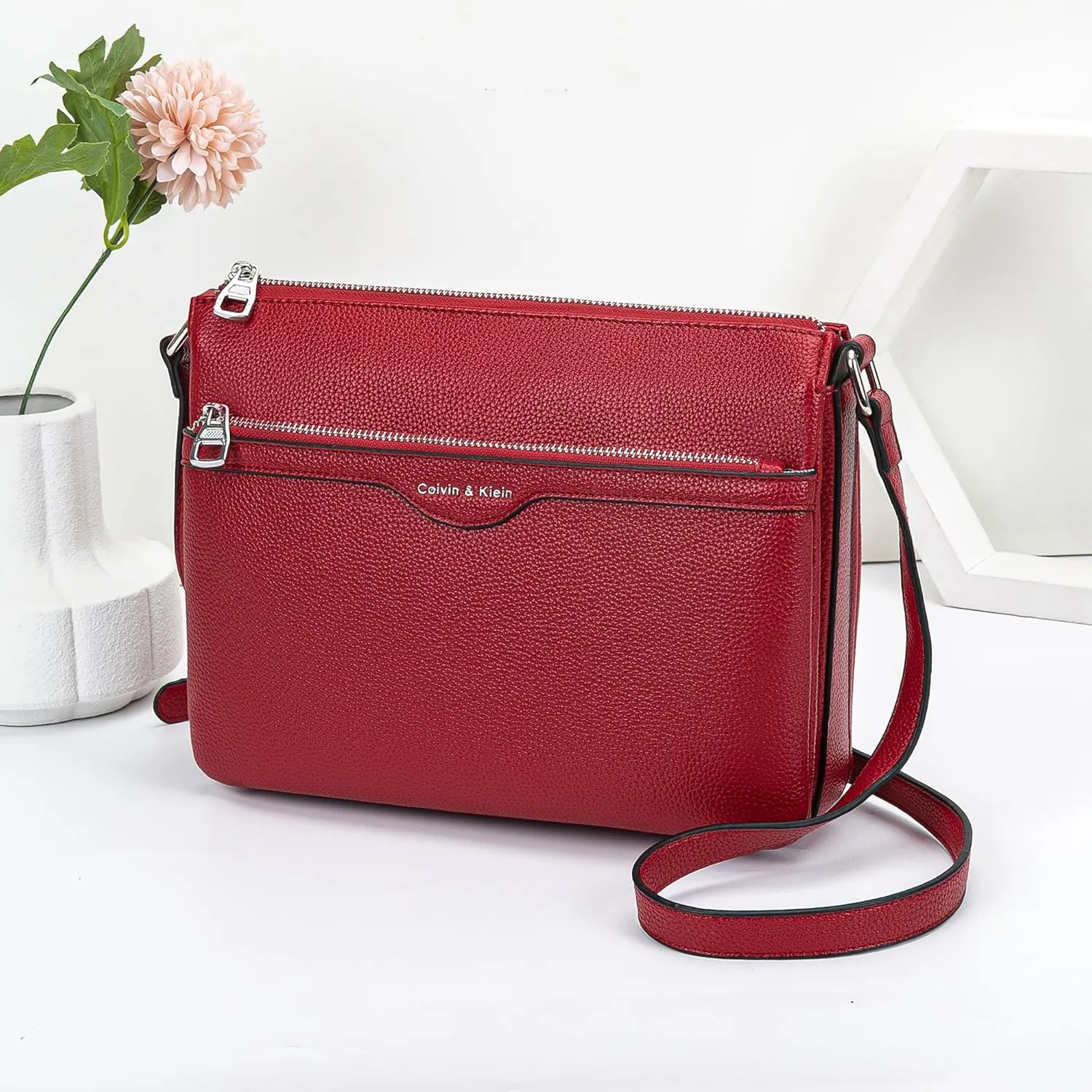 Women's Crossbody Hand Bags Leather, Designer Crossbody Bags For Women,Leather Crossbody Purses For Women