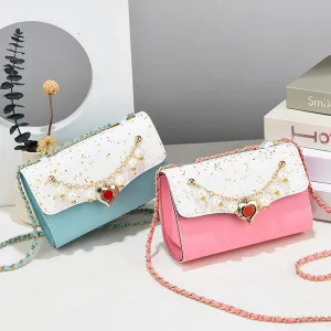 Women's Fashion Chain Western Style Sequin Crossbody Bags