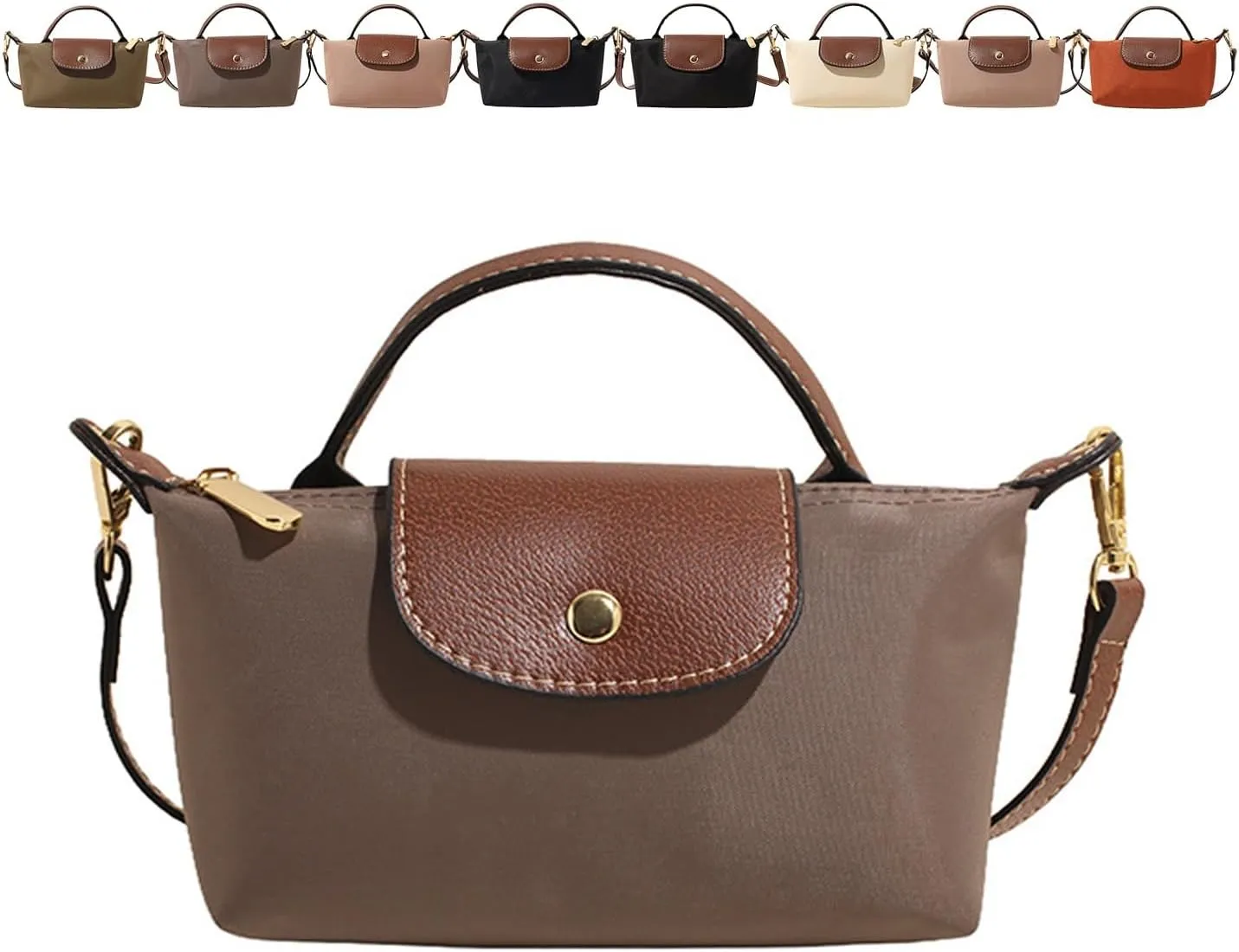 Women's Fashion Colorblock Mini Crossbody Bag, Elegant Handbags Purses with Adjustable Strap, Solid Square Purse Totes Bag