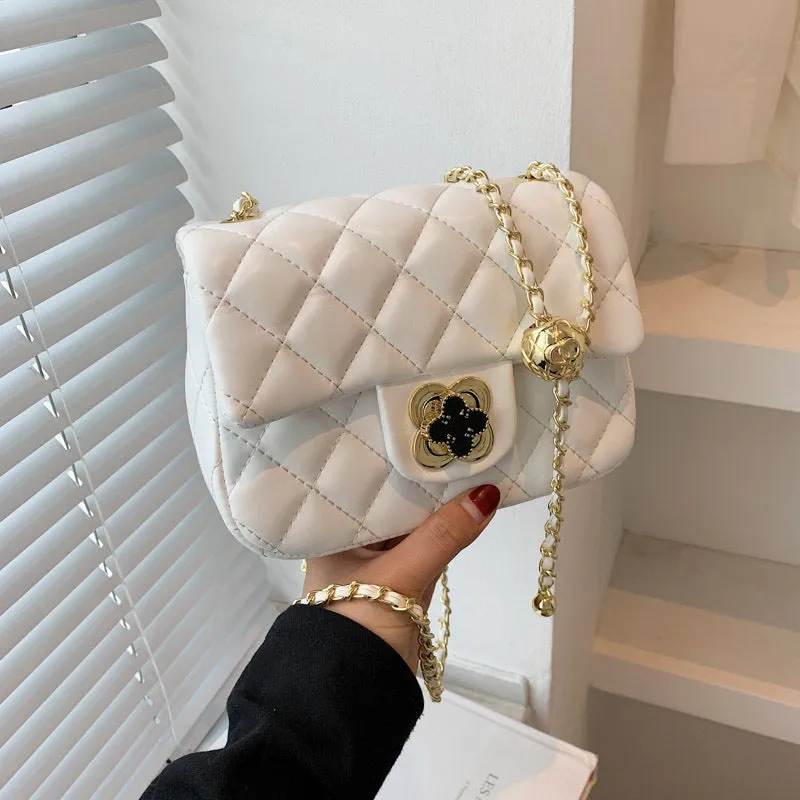 Women's Fat Golden Balls Classic Style Crossbody Bags