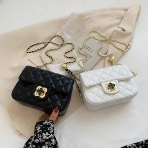 Women's Fat Golden Balls Classic Style Crossbody Bags