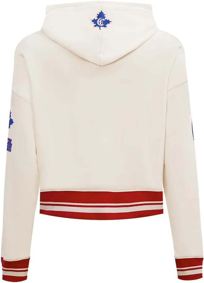 Womens NHL Retro Classics Cropped Pullover Hoodie