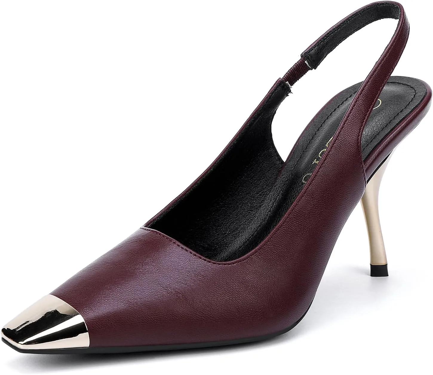 Women's Slingback heel Square Toe pumps