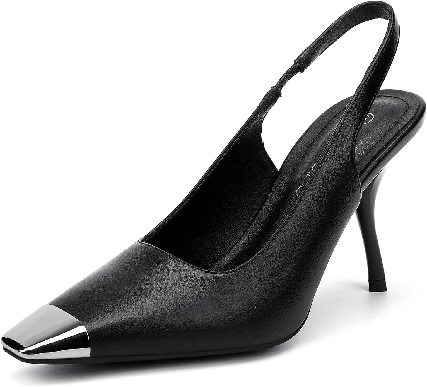 Women's Slingback heel Square Toe pumps