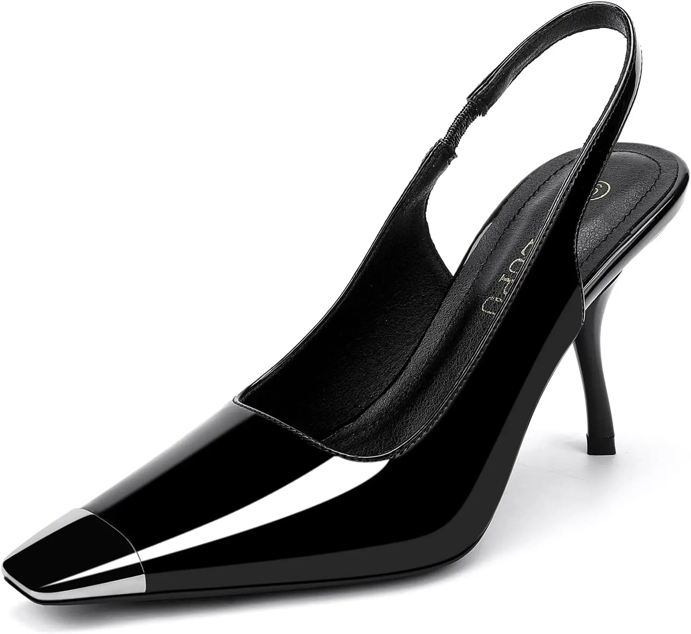 Women's Slingback heel Square Toe pumps