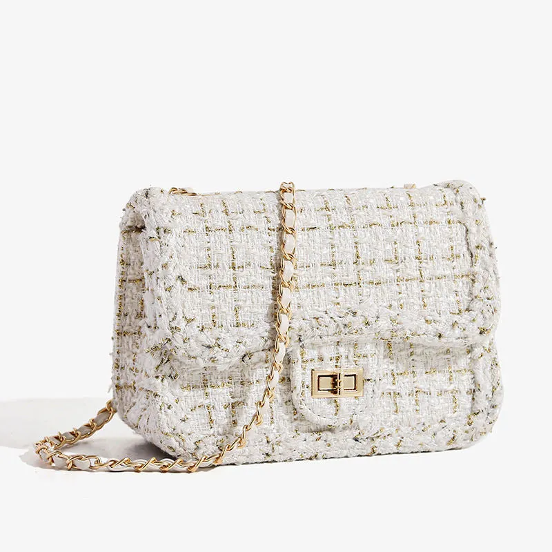 Women's Woven Niche Temperament Entry Lux Classic Crossbody Bags