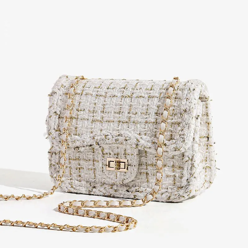 Women's Woven Niche Temperament Entry Lux Classic Crossbody Bags