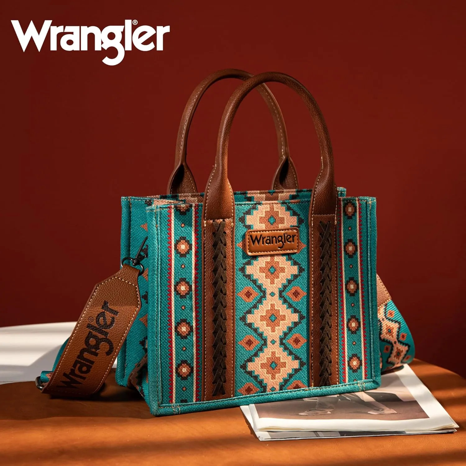 Wrangler Women's Aztec Tote Bag