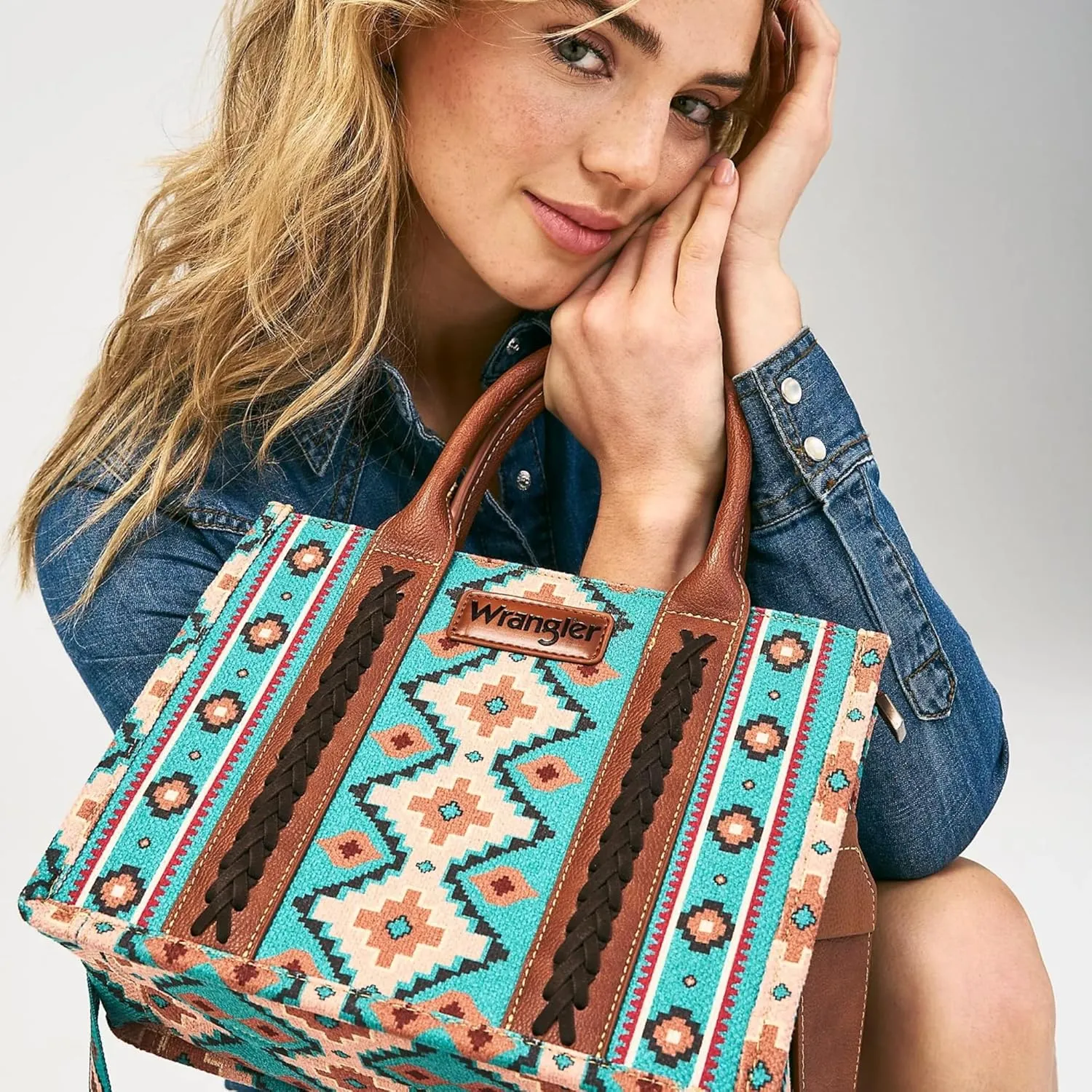 Wrangler Women's Aztec Tote Bag