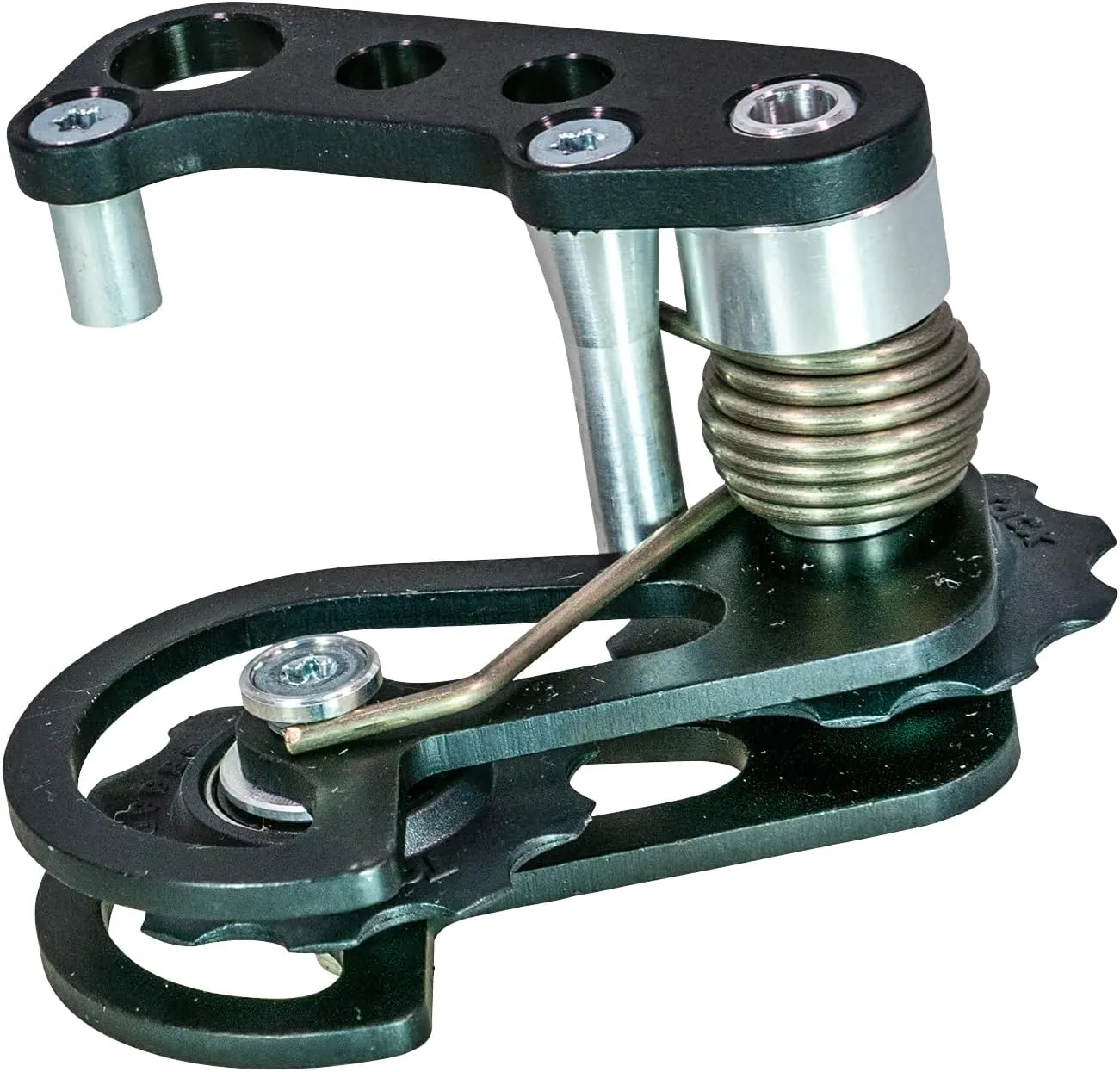 XC/SS Chain Tensioner, 10mm Offset, Twin-Pulley, Blk