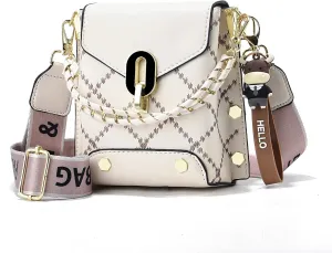 Xiaoyu Small Crossbody Bags for Women Fashion Cell Phone Purse Shoulder Handbags with Wide Strap