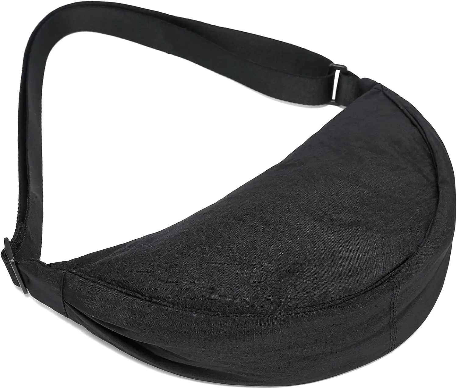 YIKOEE Crescent Bag for Women Men Small Sling Crossbody Bag with Half Moon Shape