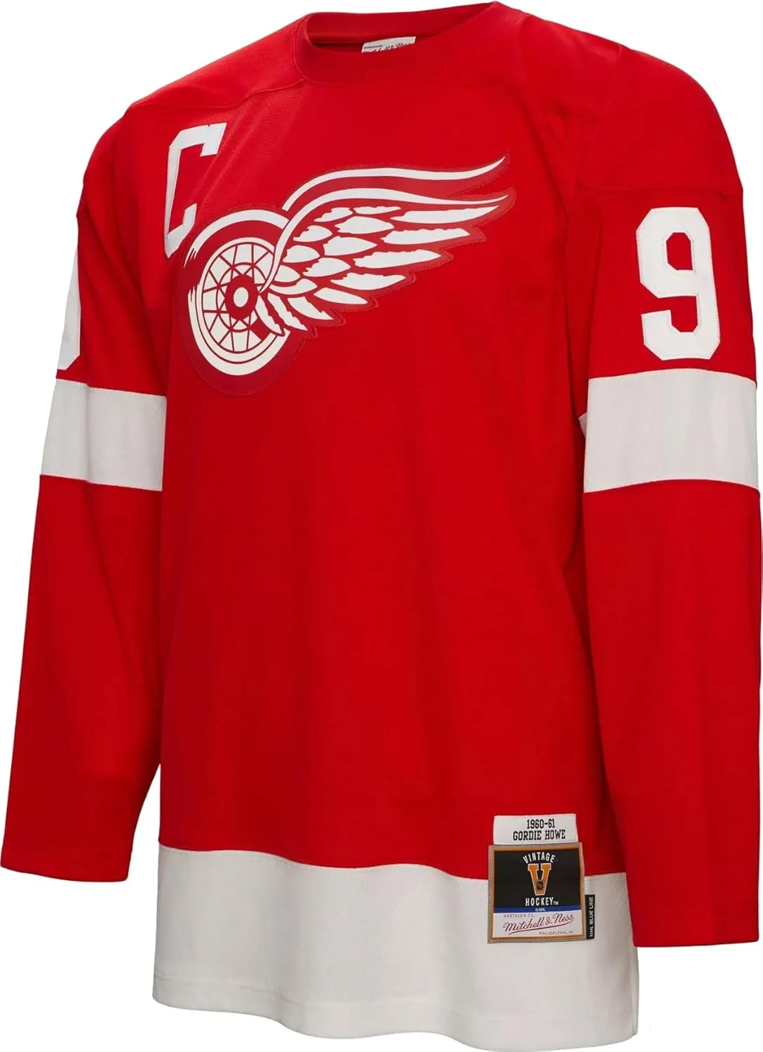 Youth Gordie Howe Detroit Red Wings 1960-61 Blue Line Jersey