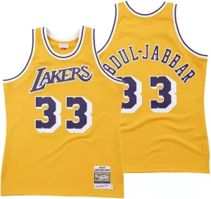 Youth Kareem Abdul-Jabbar Los Angeles Lakers Hardwood Classic Swingman Jersey