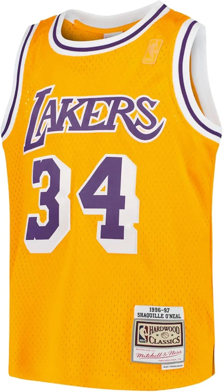 Youth Los Angeles Lakers Shaquille O'Neal Swingman Gold Jersey