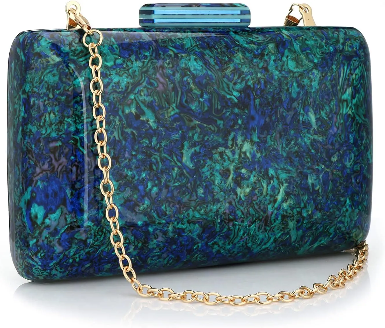 YYW Women’s Evening Clutch Acrylic Clutch Purses for Women Wedding Prom Dress Bag