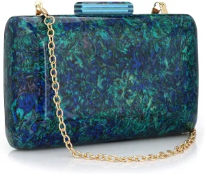 YYW Women’s Evening Clutch Acrylic Clutch Purses for Women Wedding Prom Dress Bag
